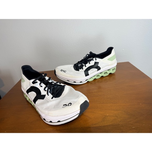 On Running Shoes Mens 12 White Cloudboom Echo Running Helion CloudTec EUC main image 5